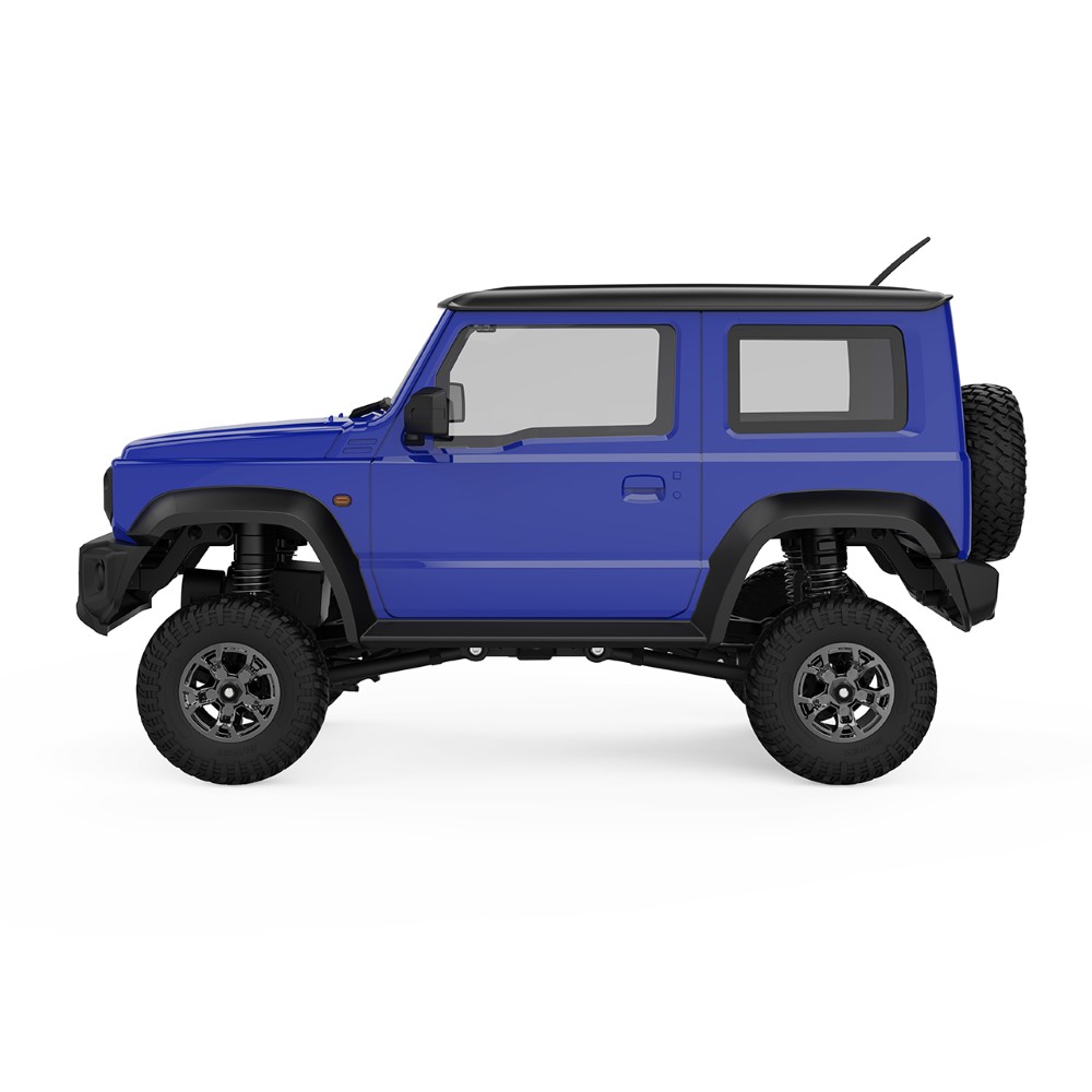 Suzuki Jimny 1/18 kék hátulnézet